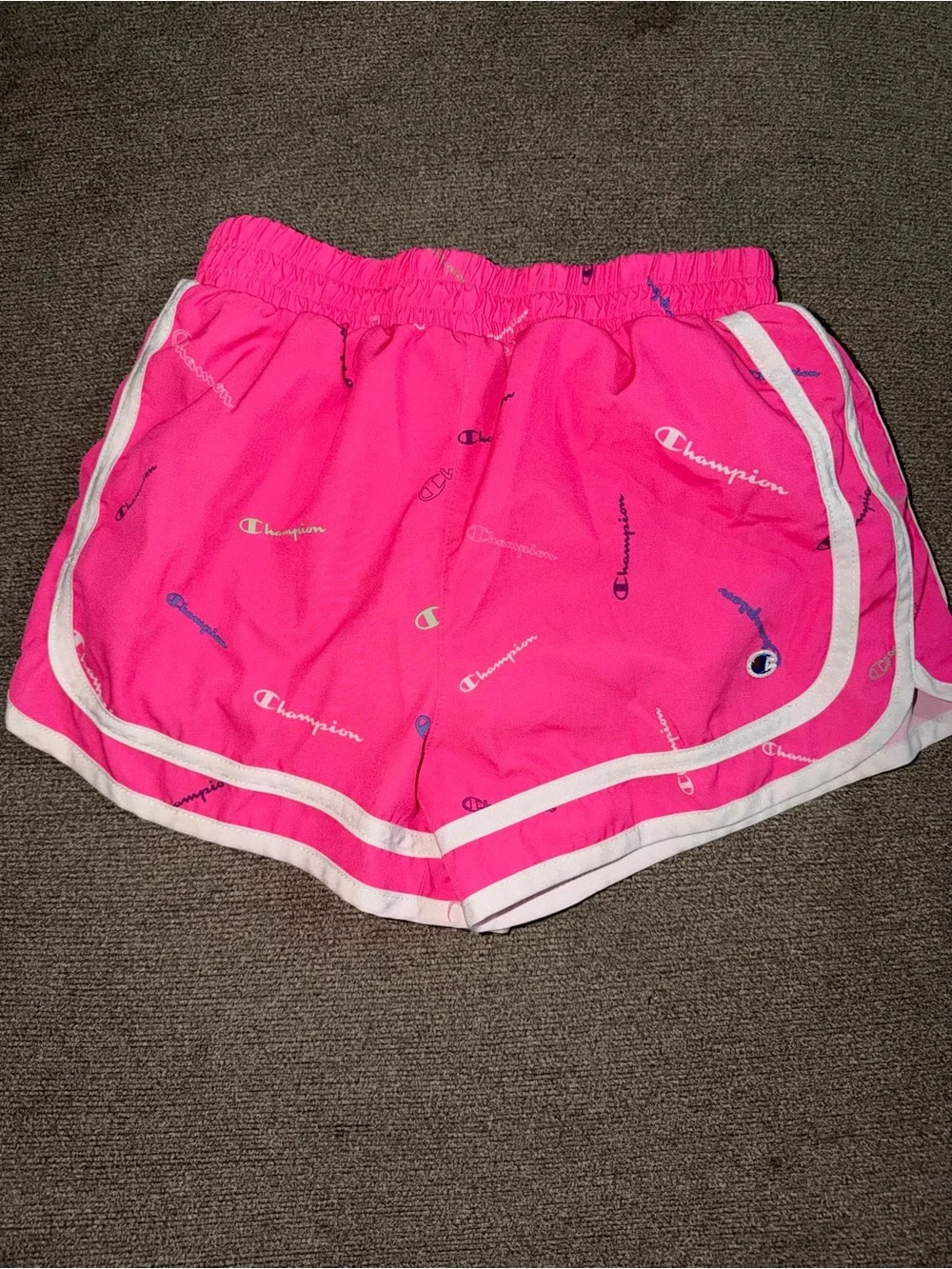 Lot of 5 Girls Athletic Shorts Sz M & L Champion / All in Motion